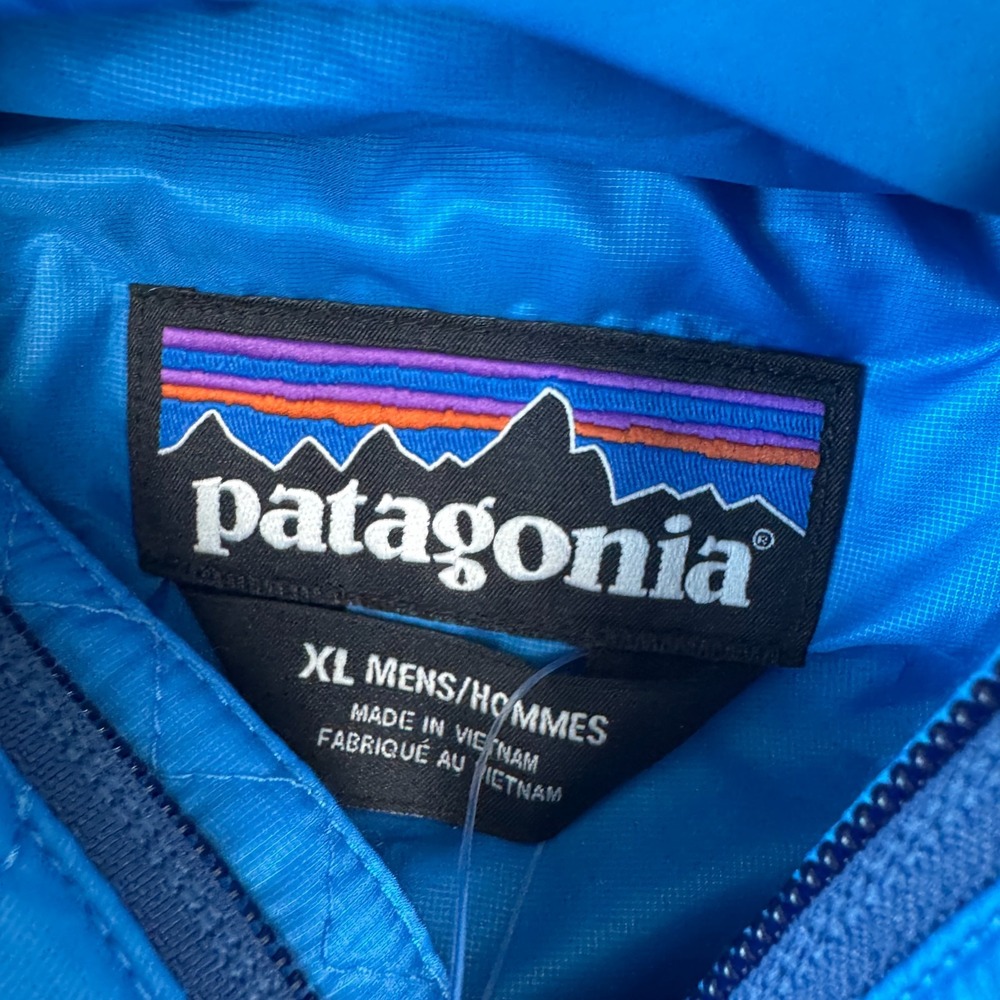 Patagonia Nano Puff Hoody Jacket Mens XL Andes Blue Outdoors Granola 84222 NWT - Picture 4 of 8